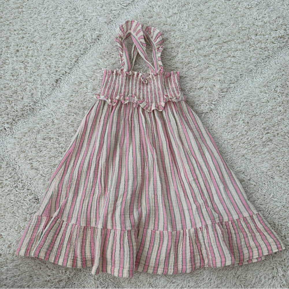 Angel Dear Smocked Ruffle Sundress